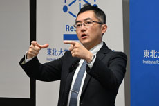特別講演:教授 柴田 直哉