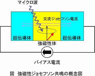 図：スピンゼーベック効果の概念図