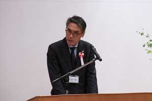 祝辞：茨城県防災・危機管理部長 服部隆全氏
