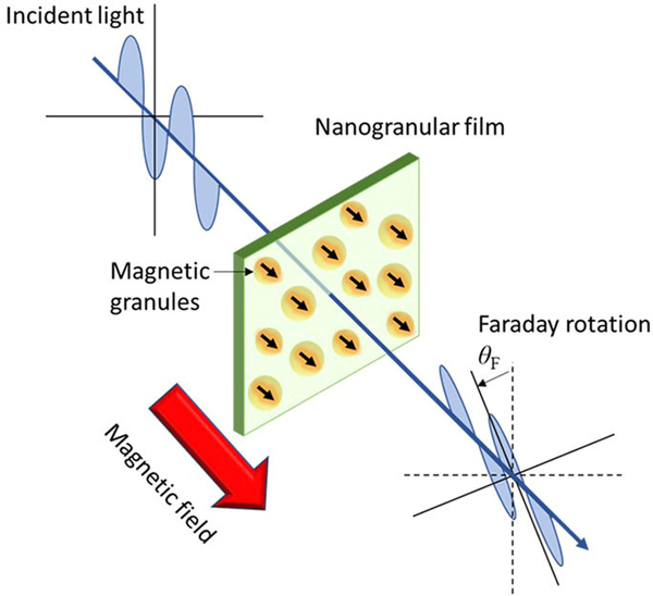 Giant Faraday Rotation in Metal-Fluoride Nanogranular Films｜- IMR ...