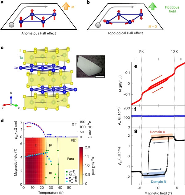 Spontaneous topological Hall effect induced by non-coplanar ...